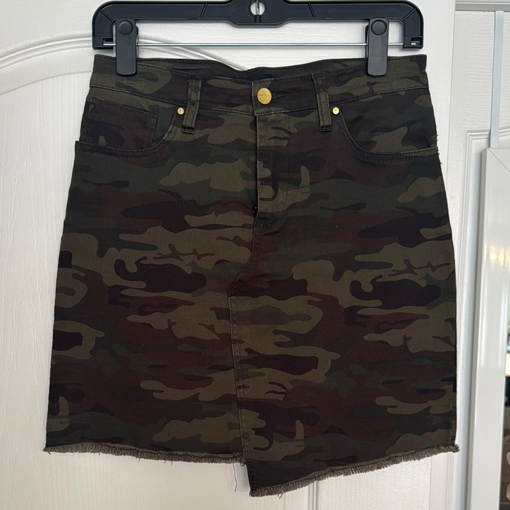 Camo Print Women's Skirt